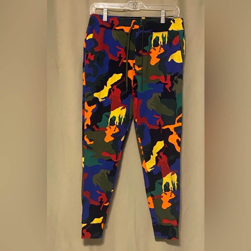Polo Ralph Lauren Jogger Pants Pony Spectre Camo Muti-Color Men’s S